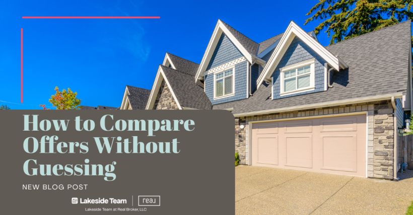 How to Compare Multiple Offers on Your Home in Lexington SC 